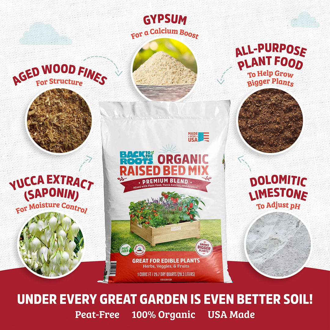 Organic Premium Blend Raised Bed Mix 1 cu.ft. – 2 Pack - Image 4