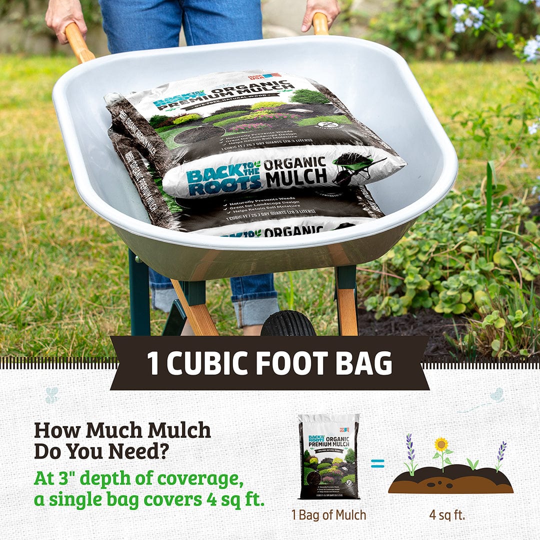 Organic Premium Mulch — Natural Wood (1 cubic ft) 2 Pack — Ready to Use - Image 5