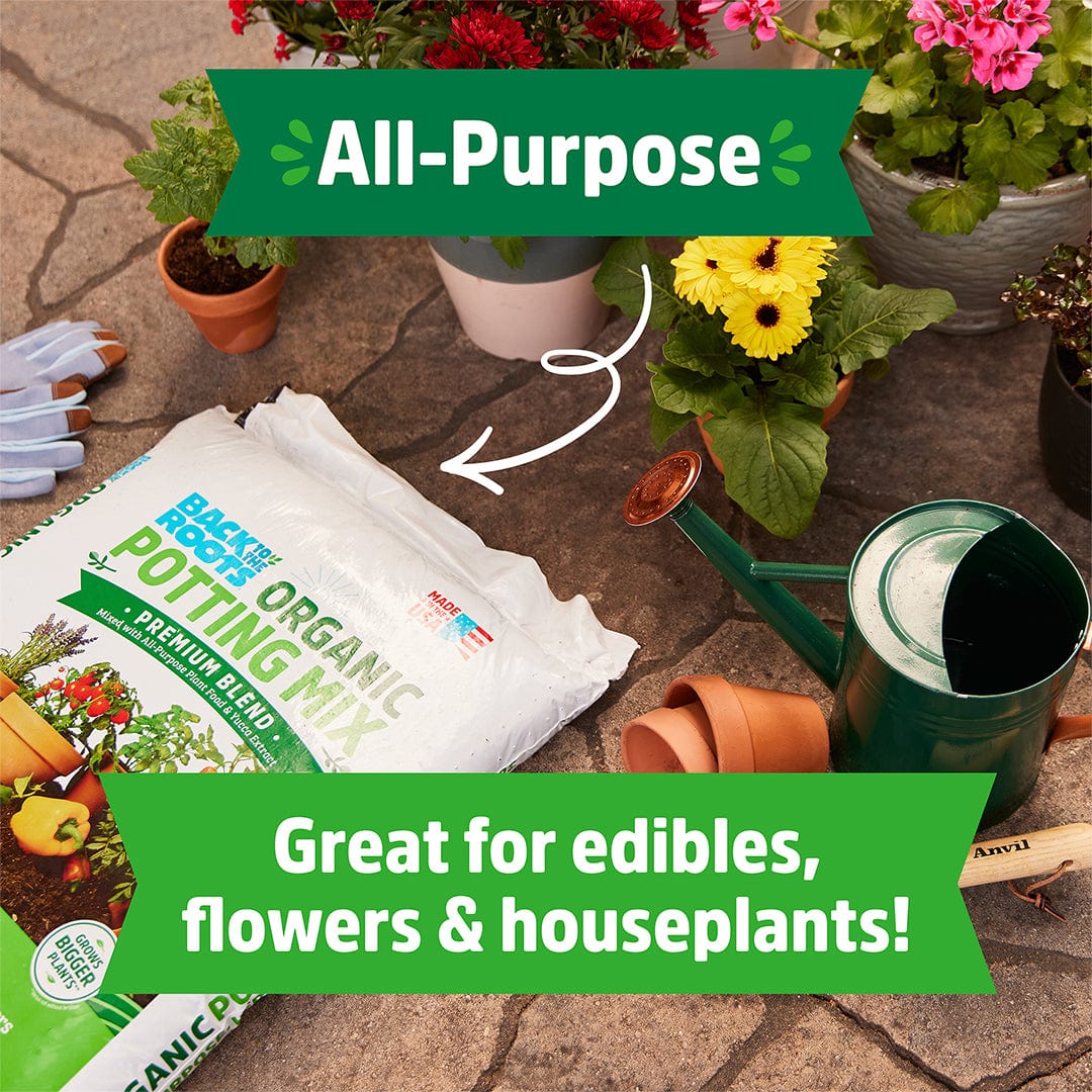 Organic Premium Blend Potting Mix 1 cu.ft. – 10 Pack - Image 6