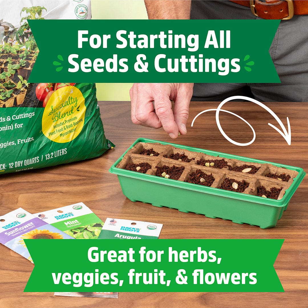 Greenhouse Germination Kit (Organic & Plantable, 10-Cell Tray) - Image 6