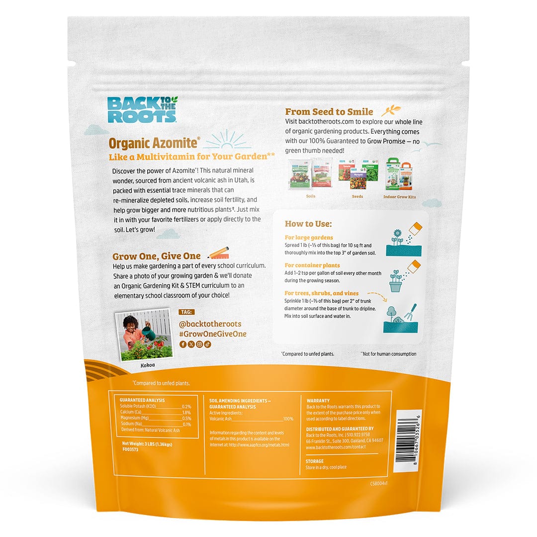 Organic Azomite (3lb) - Image 7