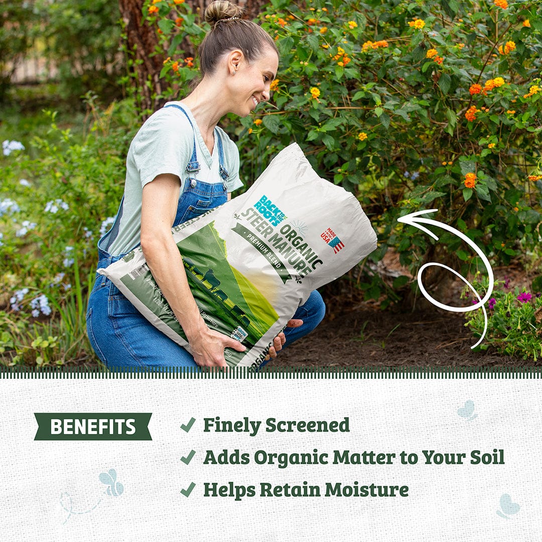 Organic Bulk Steer Manure (60 1 cu.ft. Bags) - Image 5