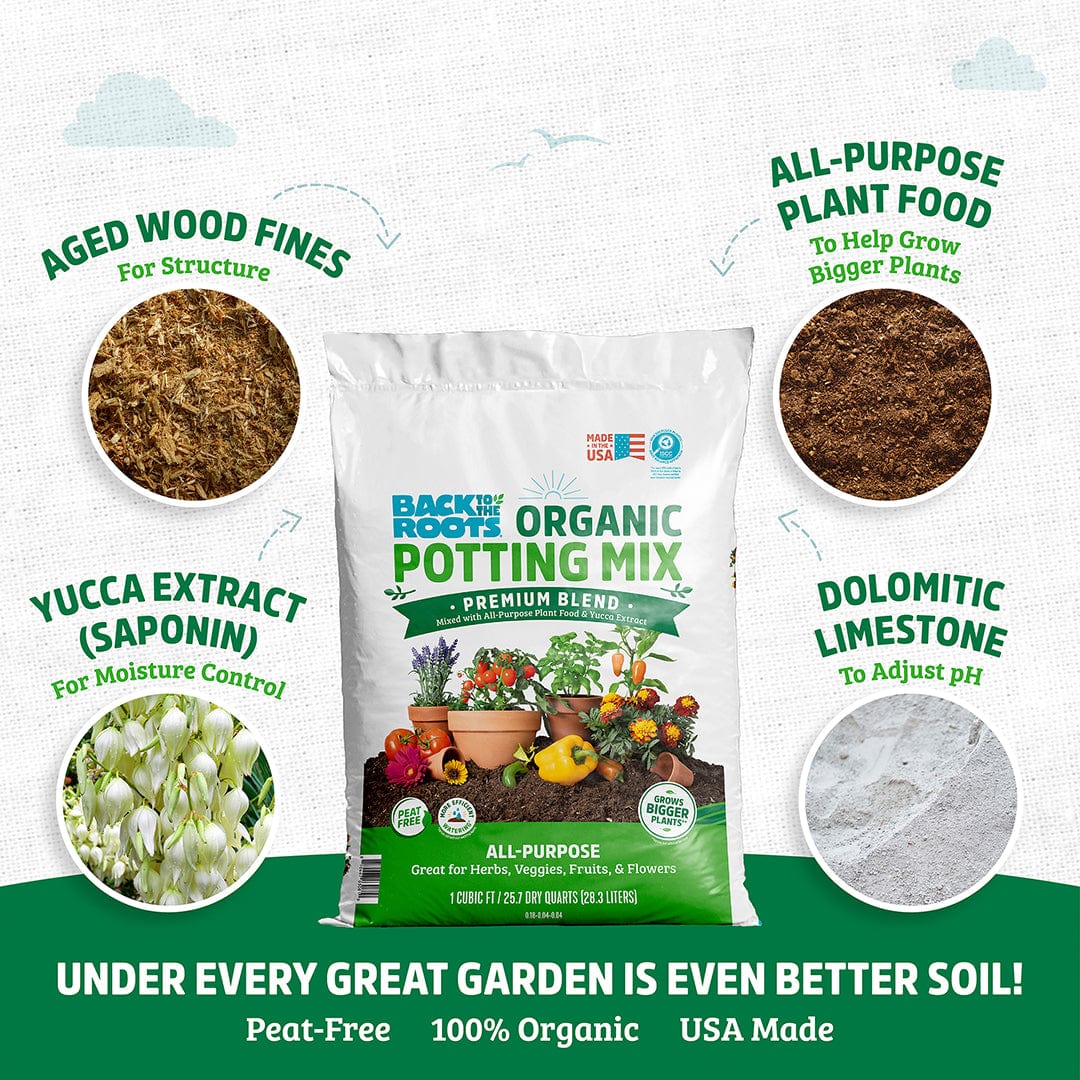 Organic Premium Blend Potting Mix 1 cu.ft. - Image 4