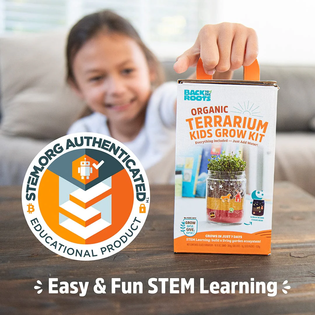Organic Terrarium Kids Grow Kit 2pack bundle - Image 10