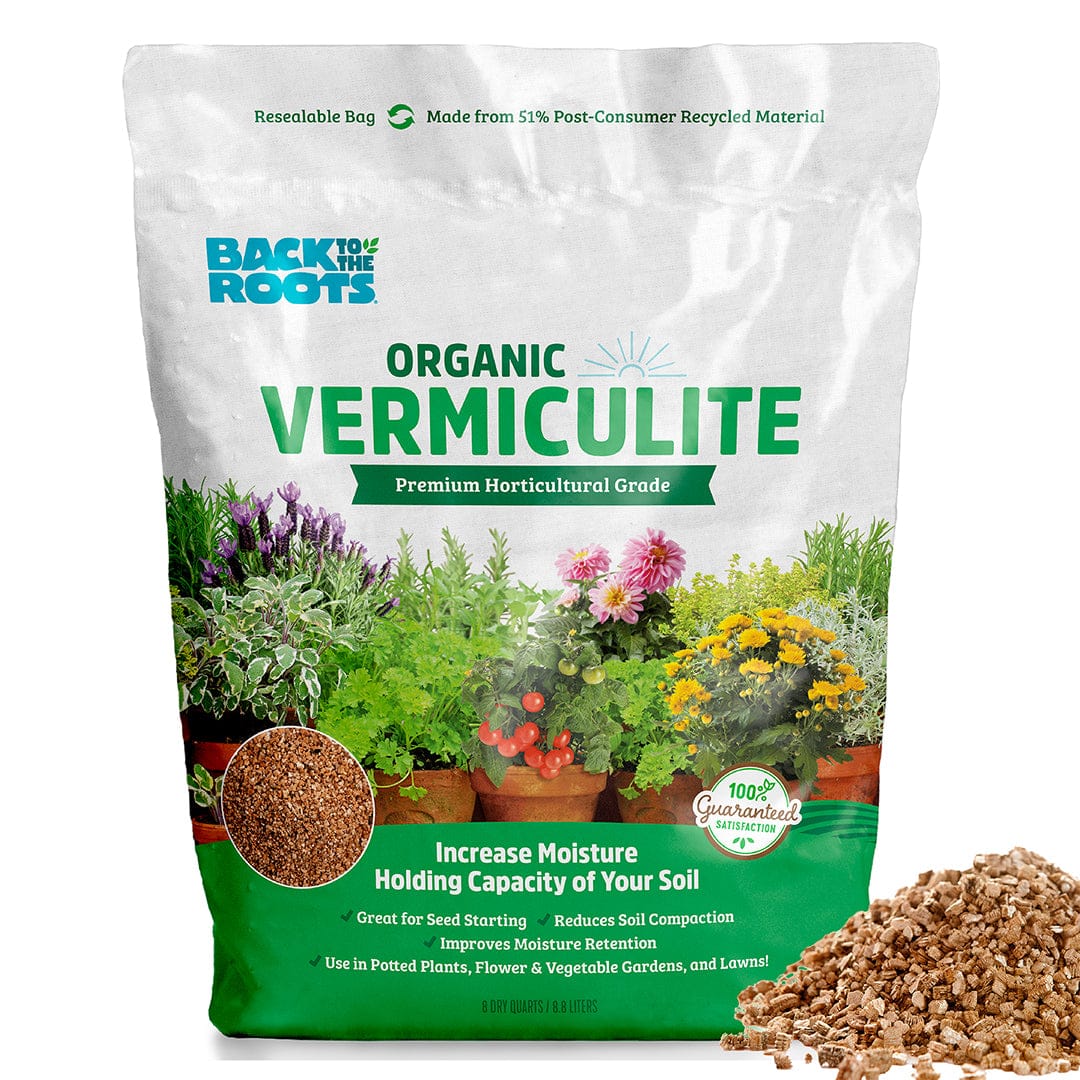 Organic Vermiculite - Premium Horticultural Grade (8 Quart)